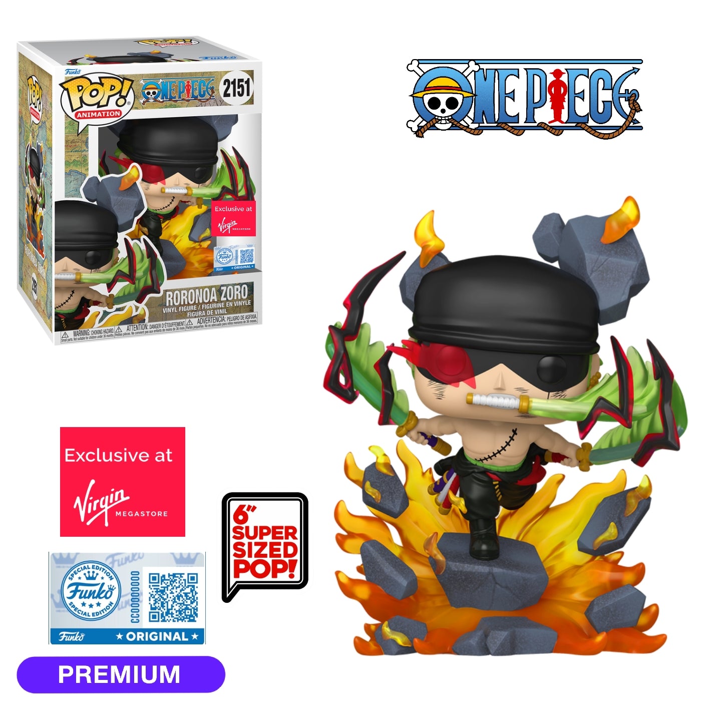 Roronoa Zoro (King of Hell) – Funko King Q8