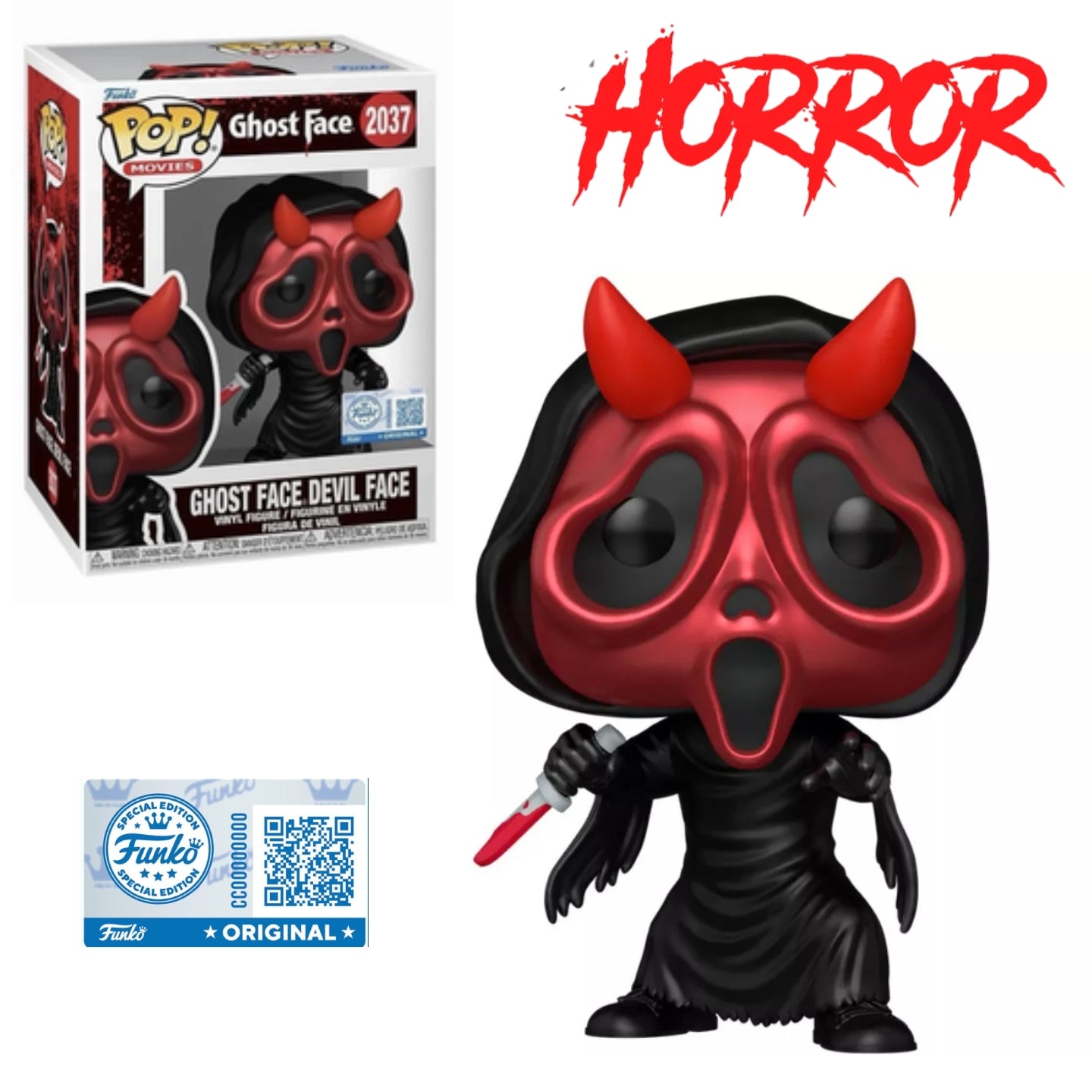 Ghostface (damaged box) – Funko King Q8
