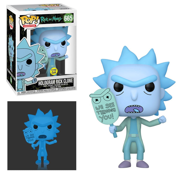 Hologram Rick Clone