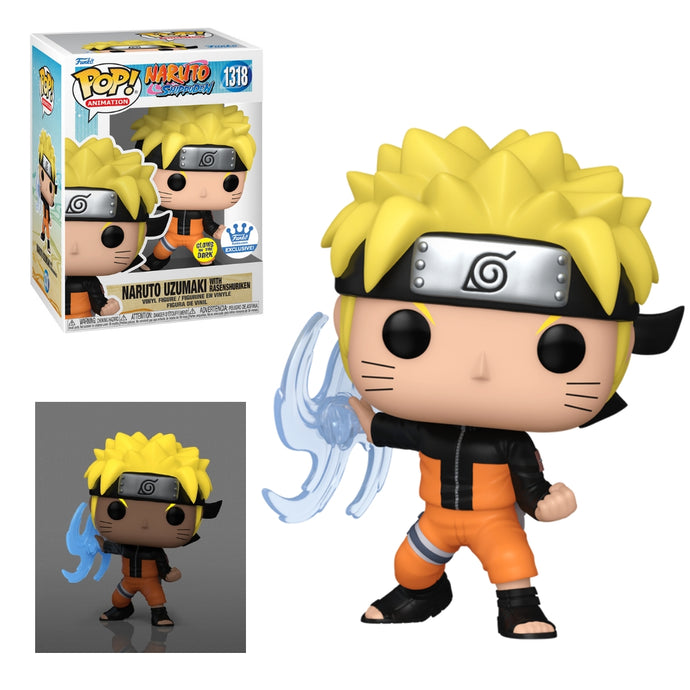 Naruto with Rasenshuriken (Glow)