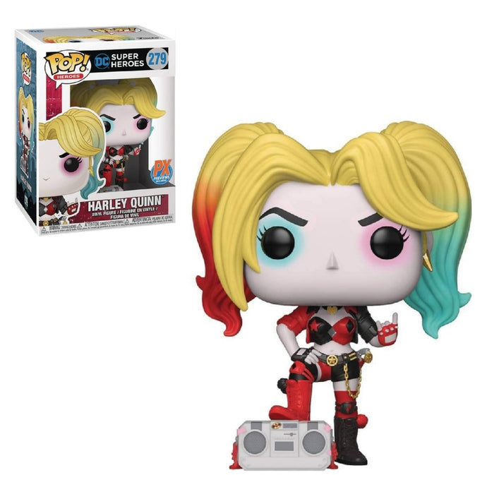 Harley Quinn with Boombox