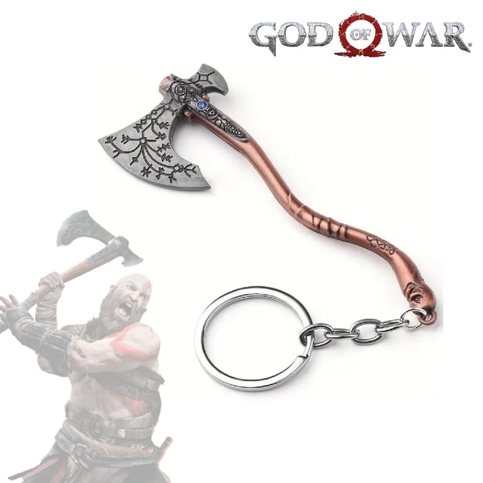 Kratos Leviathan Axe Keychain