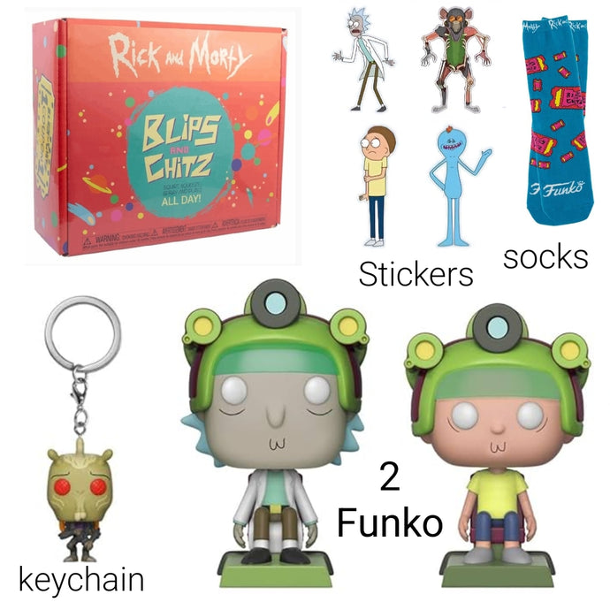 Rick And Morty Blips and Chitz Funko Collector's Box