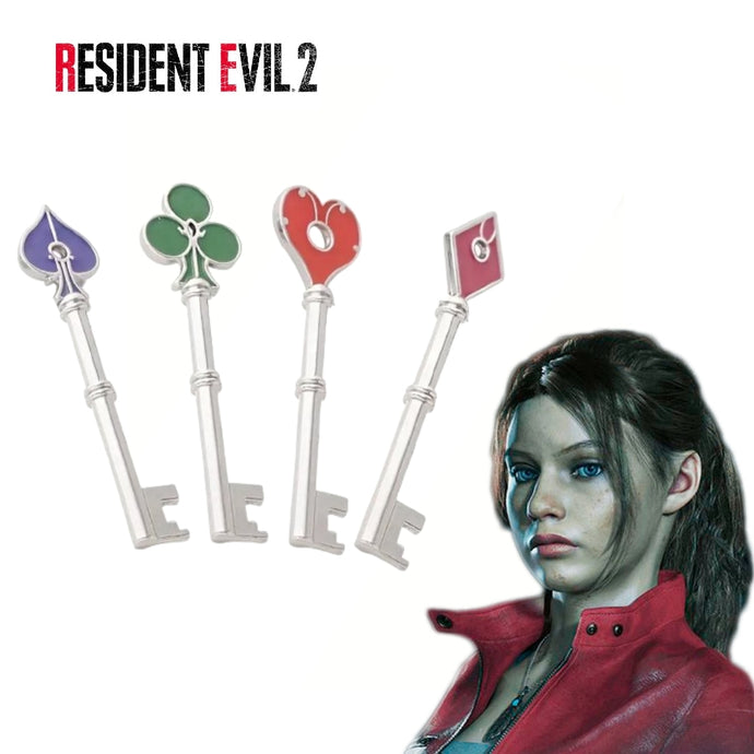 Resident Evil 2 Keys set
