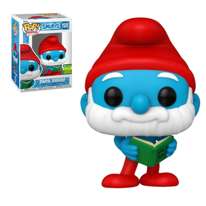 Papa Smurf (with book)