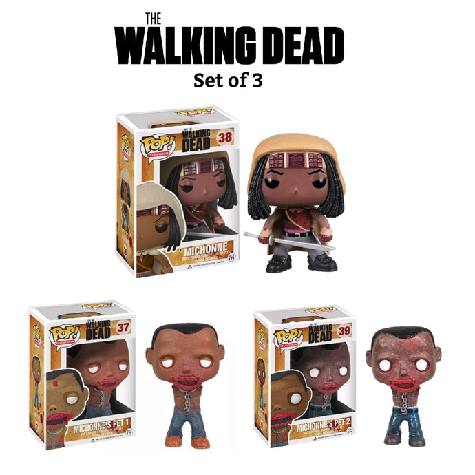 Michonne and Pets (set of 3)