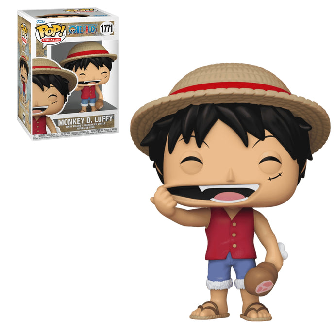Luffy hold meat