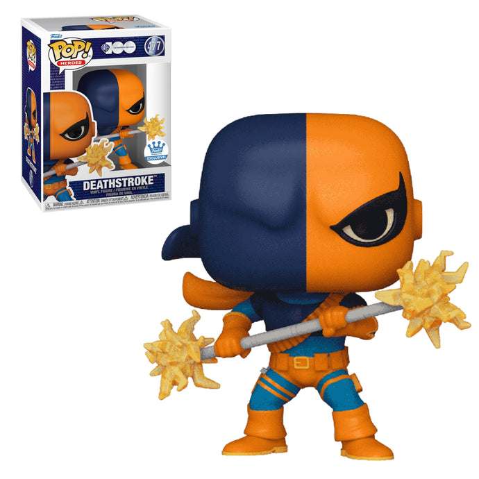 Deathstroke with Staff