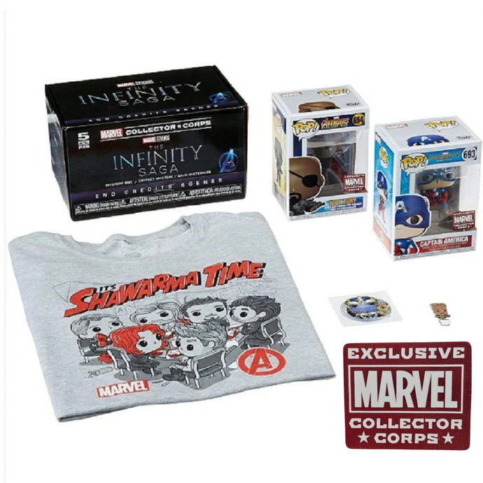 Funko Pop Marvel Collector Corps The Infinity Saga Box