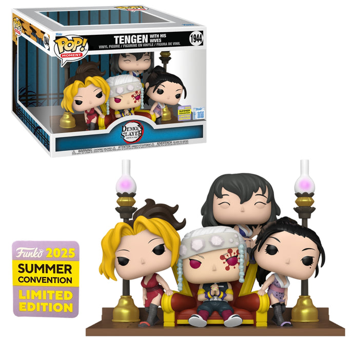 Tengen with his wives