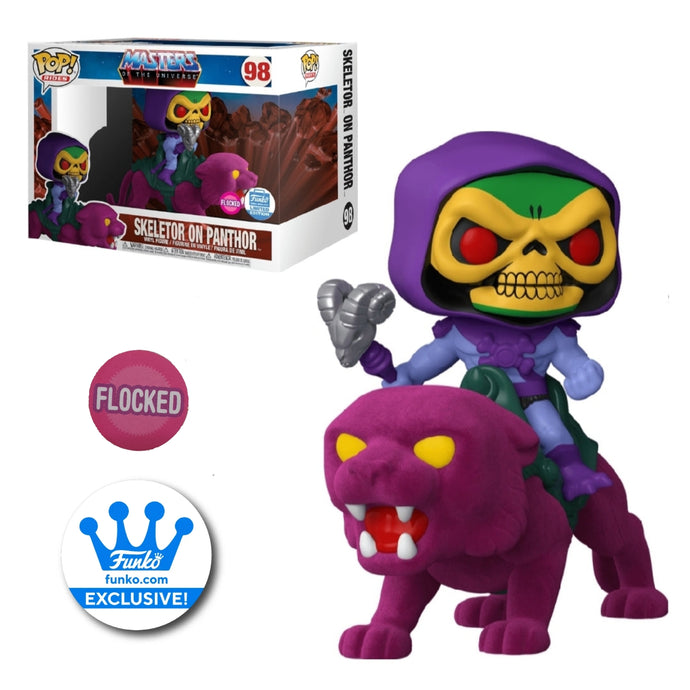 Skeleor on Panthor (Flocked)