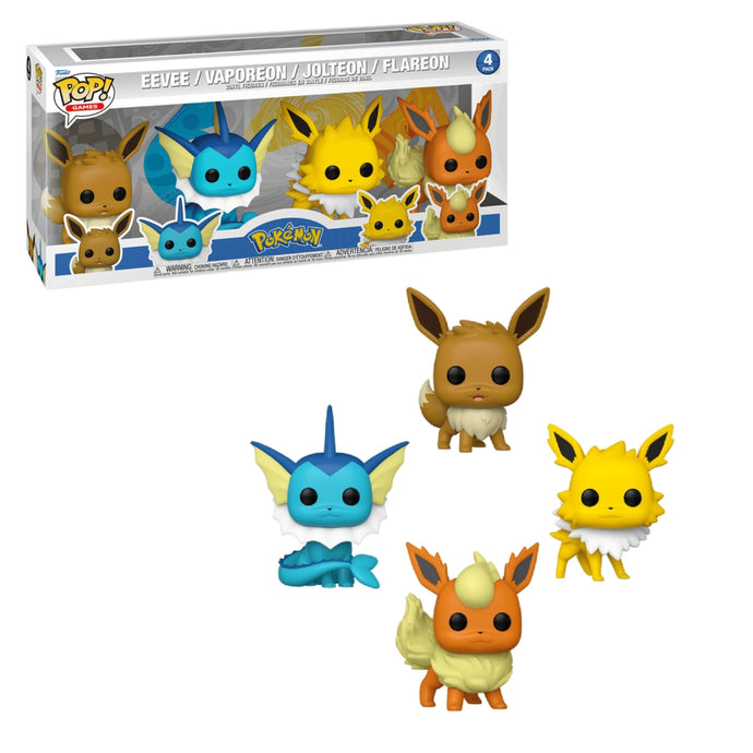 Eve / Vapreon / Jolten / Flareon (4 pack)