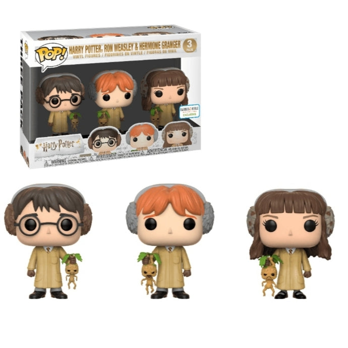 Harry Potter Hold Mandrake (3pack)