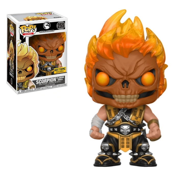 Scorpion (Flaming Skull)