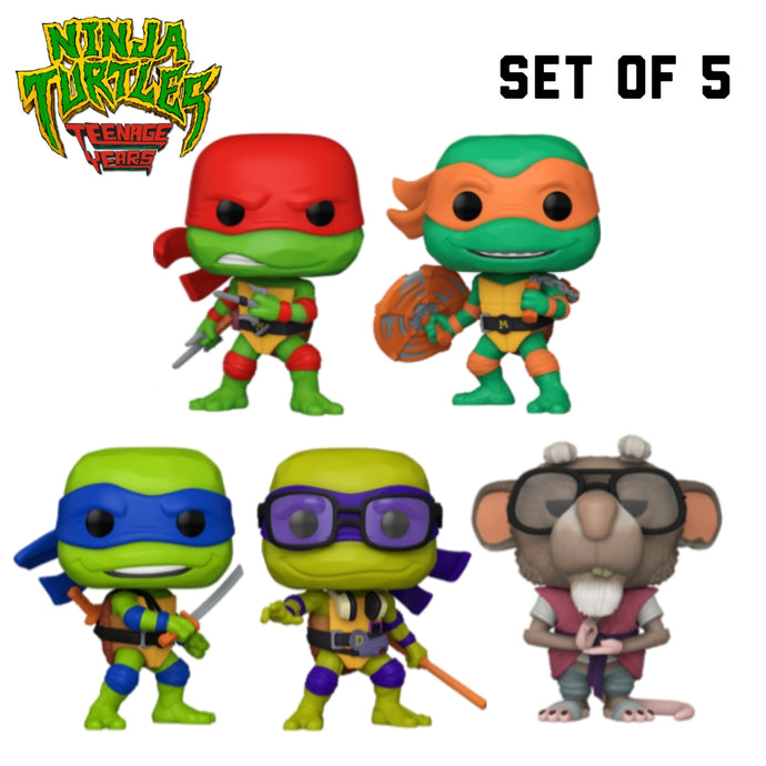 Tennage Mutant Ninja Turtles Mutant Mayhem (Set of 5)