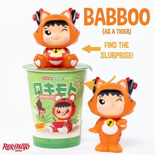 Rokimoto Collectible Figure Babboo (As a Tiger) Mystery Pack