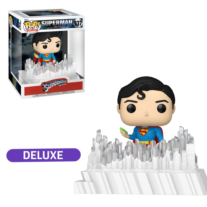 Superman with Crystal Fortress of Solitude