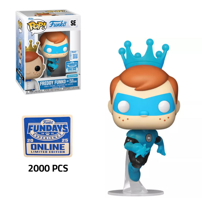 Freddy Funko as Blue Lantern