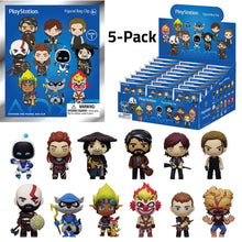 Load image into Gallery viewer, PlayStation Series 1 3D Foam Bag Clip Random (5 pack)
