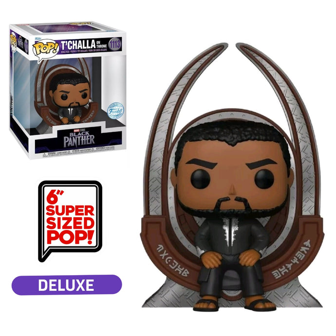 T'Challa on Throne