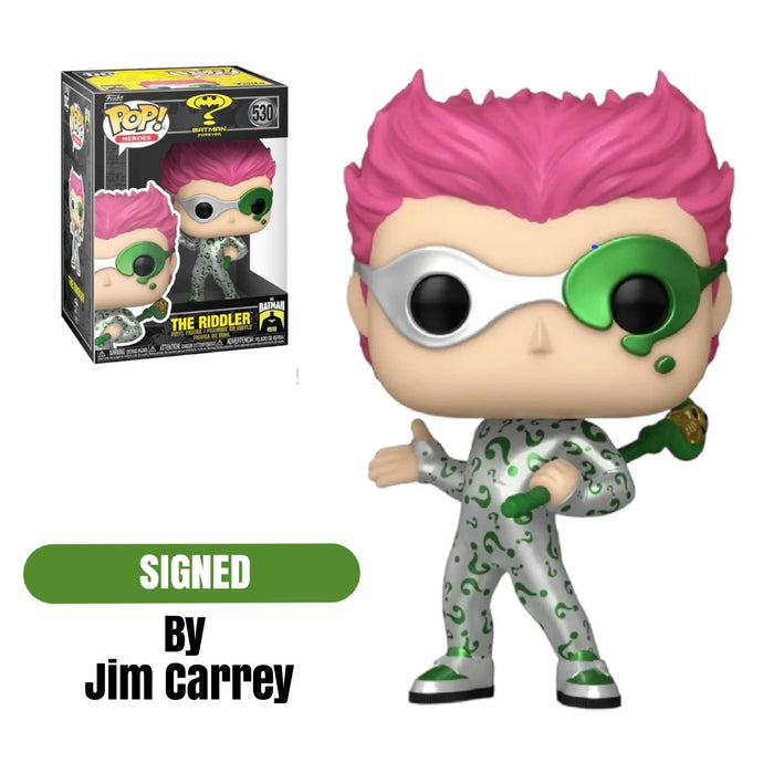 The Riddler (Signed by Jim Carrey)