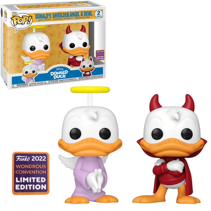 Donald's Shoulder Angel & Devil (2 pack)