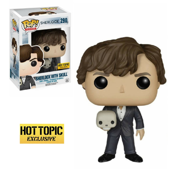 Sherlock with skull