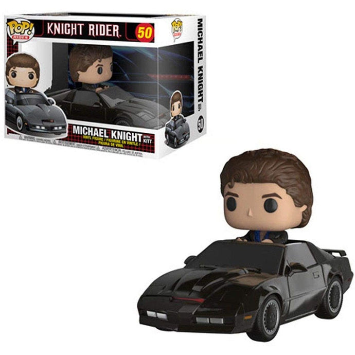 Michael Knight with KITT (damaged box)