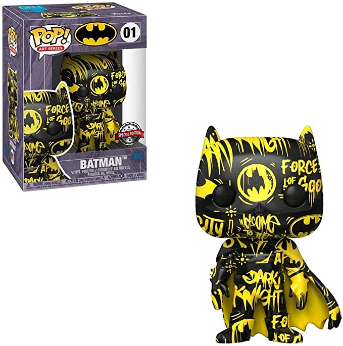 Batman yellow art