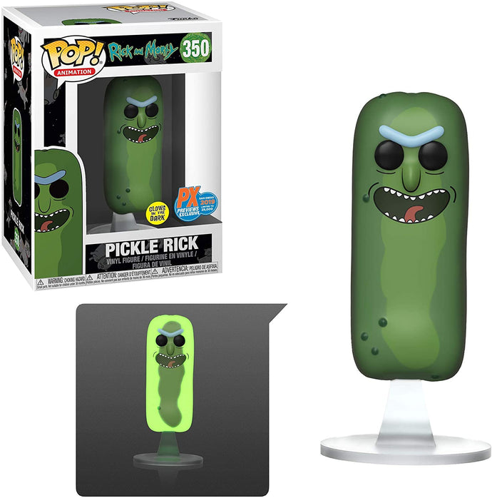 Pickle rick (glow in the dark)