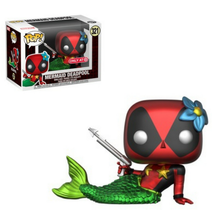 Mermaid deadpool (Metallic)