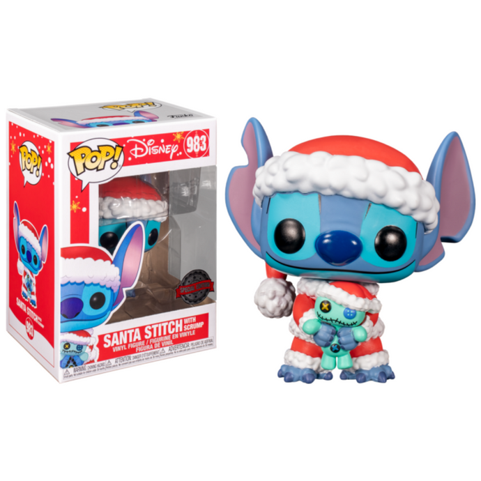 Santa Stitch with Scrump