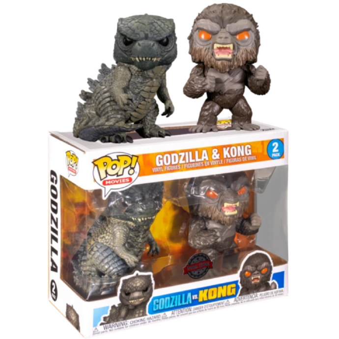 Godzilla and Kong (2pack)