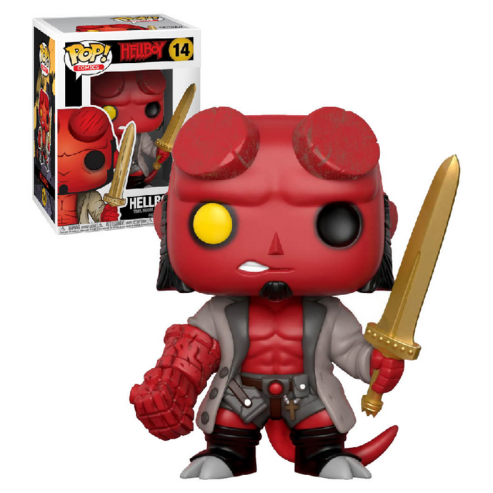 Hellboy with sword