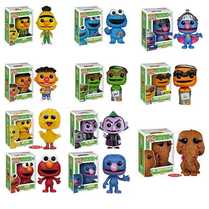 Sesame Street set (11 funko)