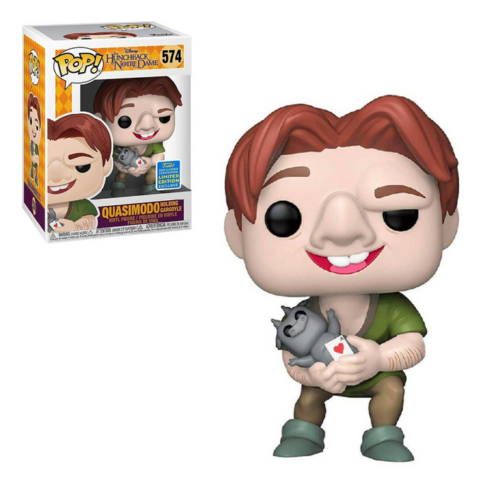 Quaismodo holding Gargoyle