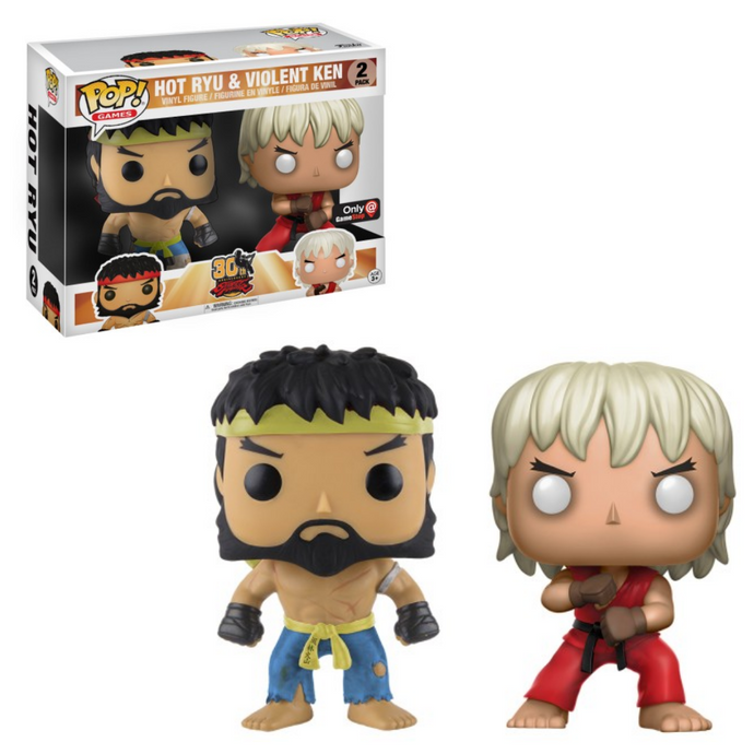 Hot Ryu & violent Ken (2 pack)