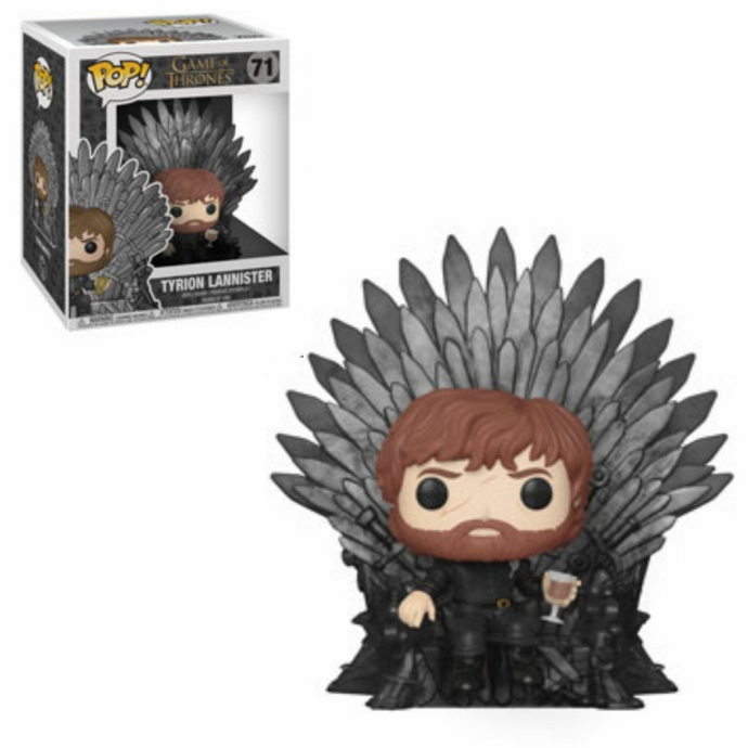 Tyrion with Throne