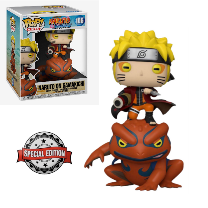 Naruto on Gamakichi