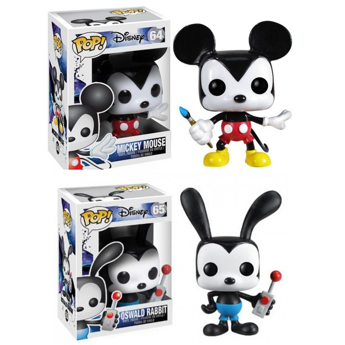 Micky & Oswald Rabbit (set of 2)