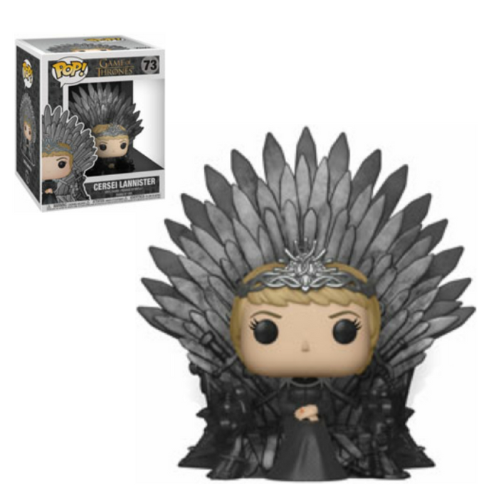Cersei Lannister on Throne