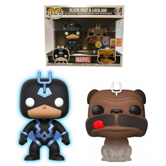 Black Bolt & Lockjaw (2 Pack)