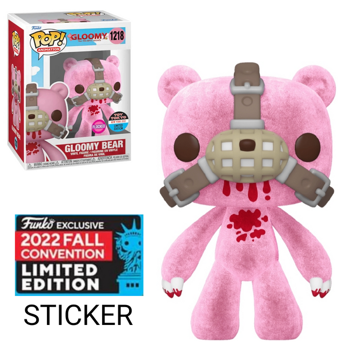 Gloomy Bear with Muzzle (Flocked)