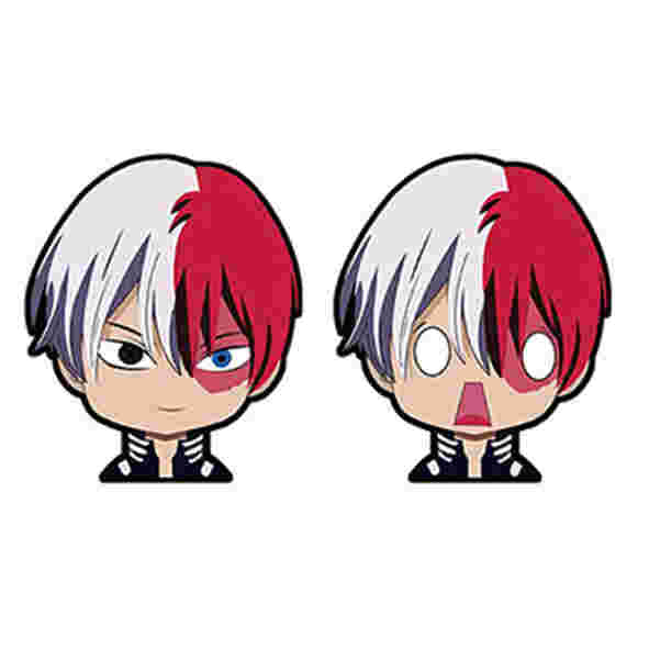 3D Motion Anime Stickers Waterproof  Japanese Manga Motion MHA My Hero Academia- todoroki