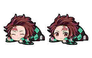 3D Motion Anime Stickers Waterproof Motion Demon Slayer - Tanjiro Kamado