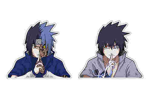 3D Motion Anime Stickers Waterproof Motion Naruto
