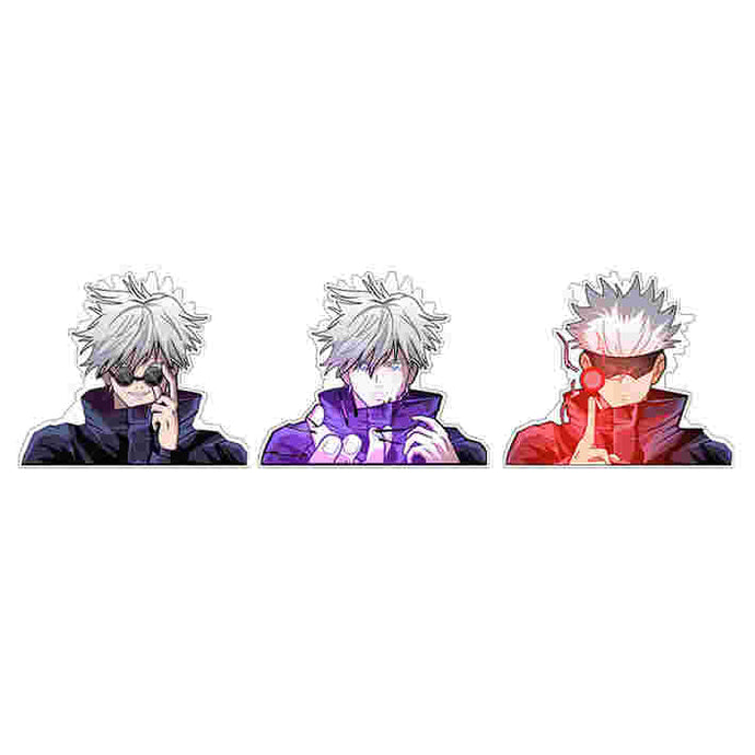 3D Motion Anime Stickers Waterproof Motion Jujutsu Kaisen - Gojo