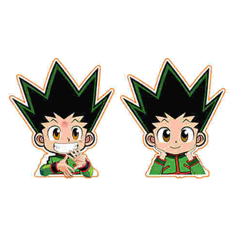 3D Motion Anime Stickers Waterproof Motion Hunter X Hunter - Gon Freecss