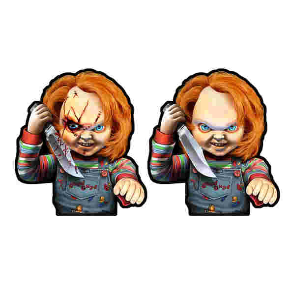 3D Motion Anime Stickers Waterproof Motion Chucky - Chucky