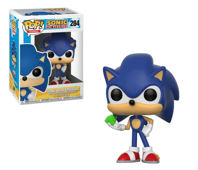 Sonic with emerald